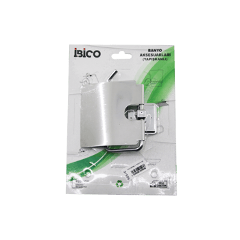 Banyo Bny-503g ( Geniş Kapaklı ) Metal ( Wc Kağıtlık ) ( Yapışkanlı Montaj )