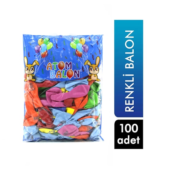 Atom Balon ( Maşallah ) Balon 100pcs