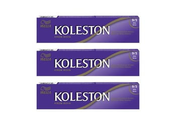 Koleston Tüp Boya 50 Ml - 9.3 Altın Sarı 3 Adet