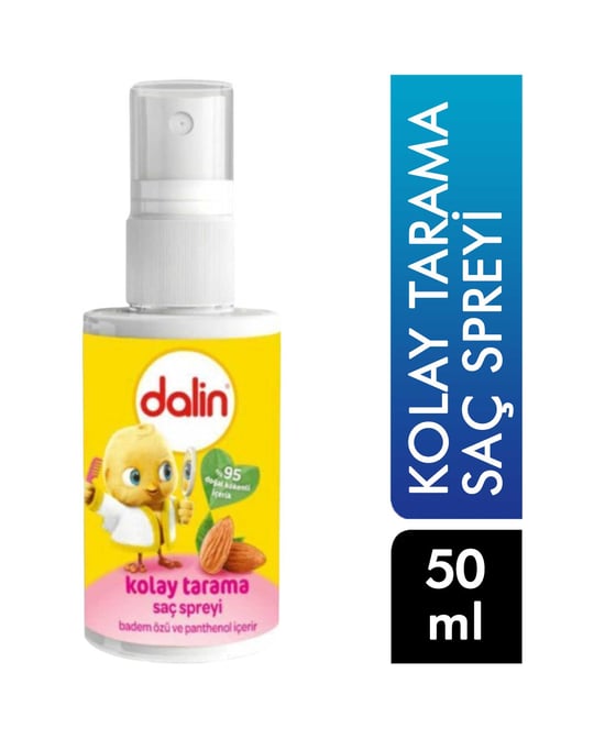 Dalin Bebek Saç Spreyi 50 Ml Kolay Tarama