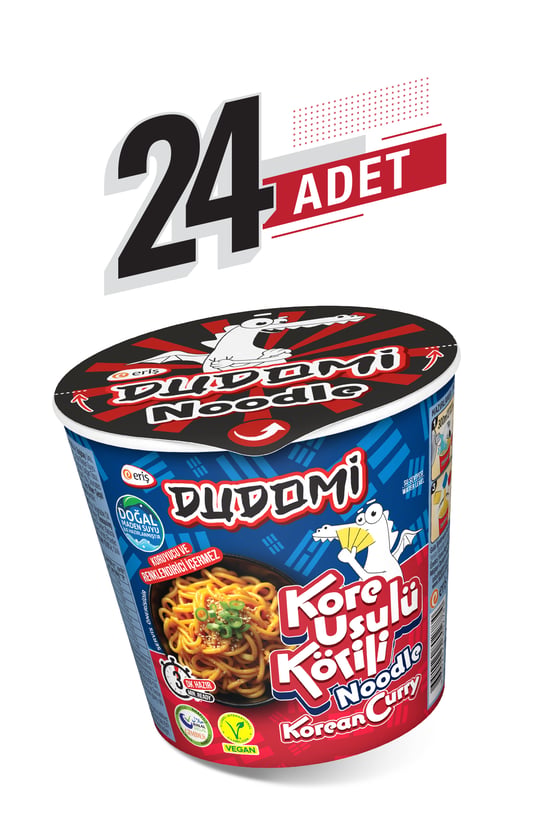 Dudomi 24'lü Körili Noodle Bardak 60 Gr