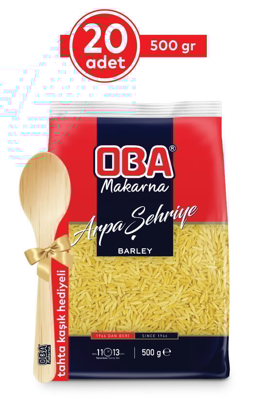 Oba Makarna Arpa Şehriye 500 Gr * 20 Adet