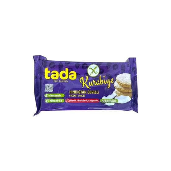 Tada Glutensiz Hindistan Cevizli Kurabiye 100g