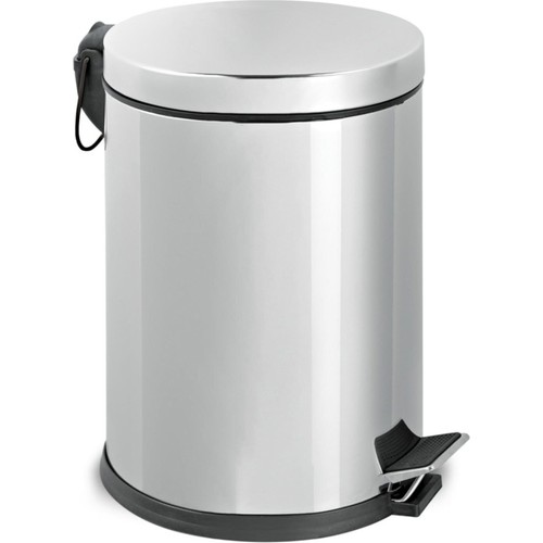 Mk Pedallı Paslanmaz Çöp Kovası 30 Litre