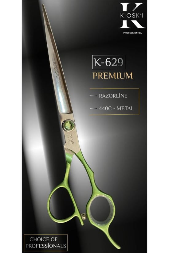 Kioski Profesyonel Premium Lüks Makas 440-c 7 Numara K-629