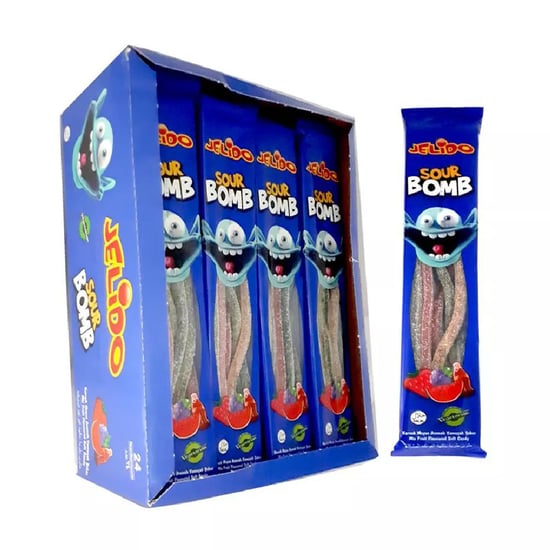 Jelido Sour Bomb 30 Gr Karışık Meyve X 24'lü Paket