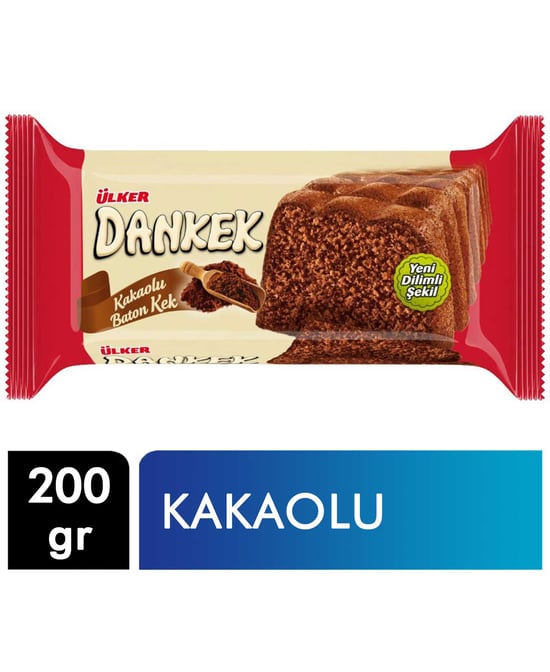 Ülker Dankek Baton Kek 200 Gr X 6'lı Paket Kakaolu