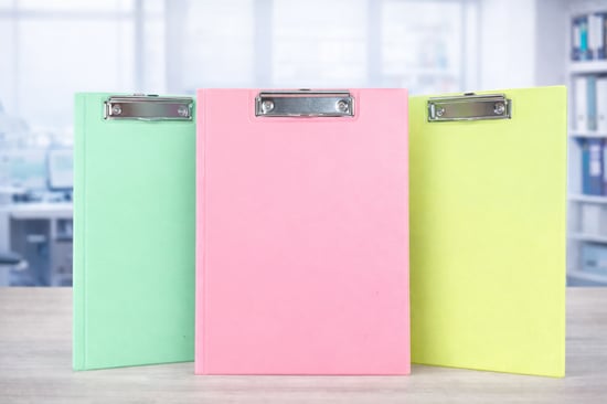 İmma Sekreter Blok Kapaklı Pvc A4 Florasan Renk