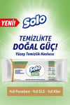 Solo Temizlikte Doğal Güç Beyaz Sabun Ferahlığı Yüzey Temizlik Havlusu 100 Yaprak
