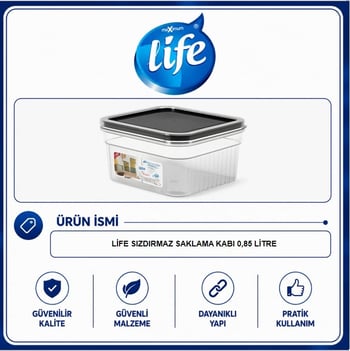 Life Sızdırmaz Saklama Kabı 0.85