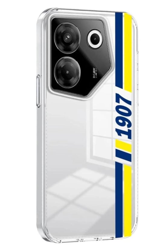 DİYARI FIRSAT Tecno Camon 20 Pro 5G Uyumlu Desenli Şeffaf Silikon Kılıf