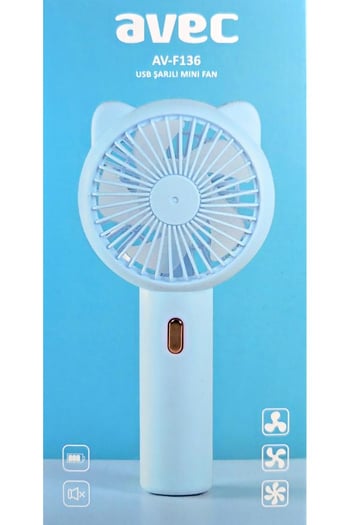 Avec Usb Şarjlı Mini Fan