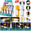 Ksmart K-0254 ( 2in1 ) ( Pilli ) El Feneri ( Renkli Plastik )