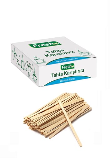 Fresh-Up Tahta Karıştırıcı 400 Adet