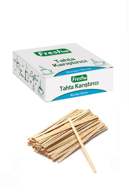 Fresh-Up Tahta Karıştırıcı 400 Adet