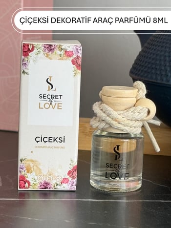 Secret Of Love Premium Çiçeksi Oto/araç Kokusu – Uzun Süre Ferahlık 8 Ml