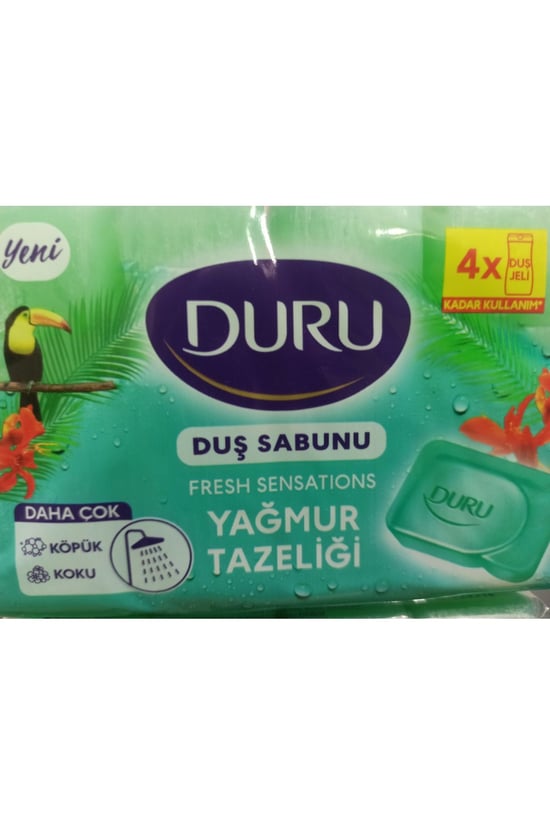 Duru Duş Sabunu Fresh Sensations Yağmur Ormanı 4 X150 Gr