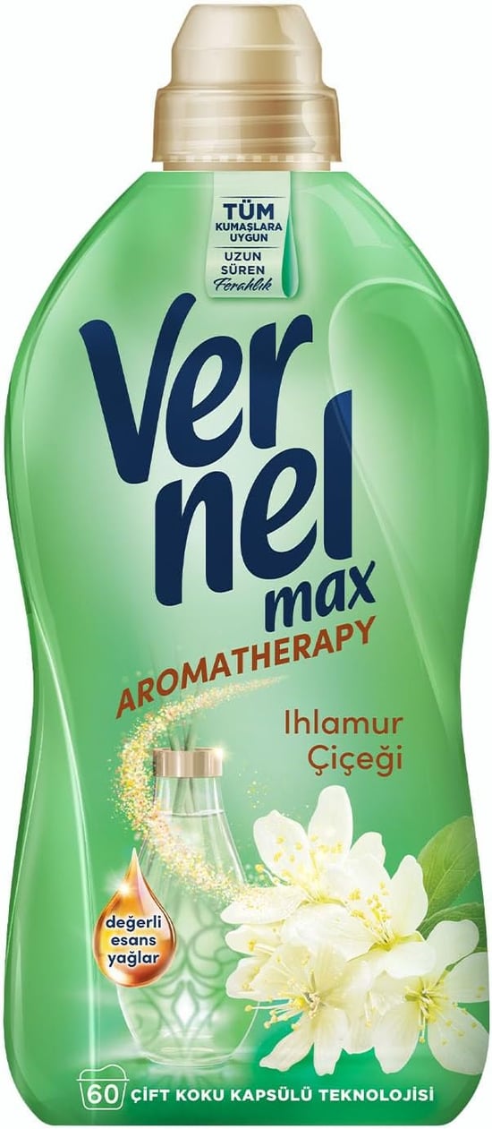 Vernel Max Ihlamur Çiçeği Yumuşatıcı 60 Yıkama 1.44 Lt