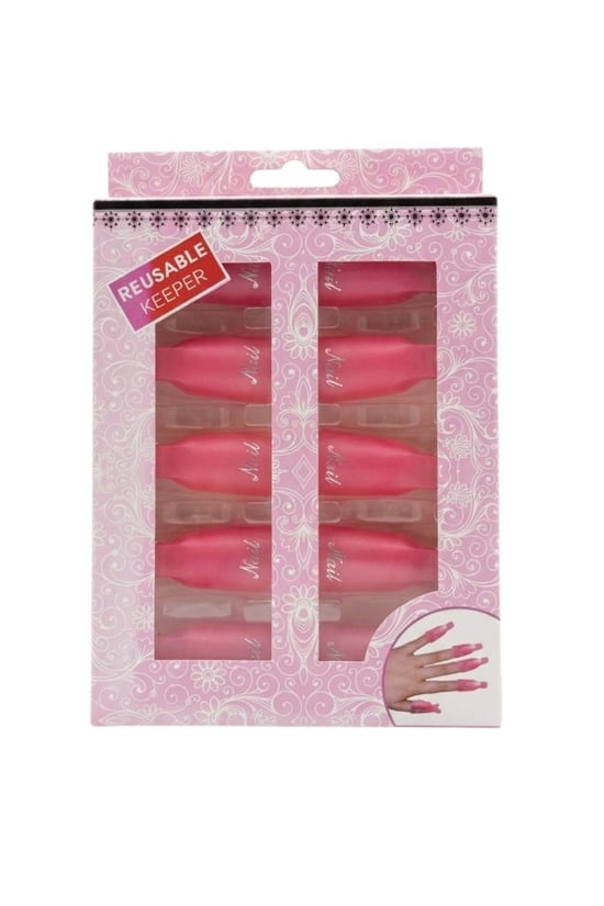 Ocean Tırnak Mandalı 10'lu Paket Pembe Asu-249