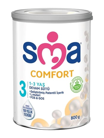 Sma Comfort 3 Devam Sütü 800 Gr