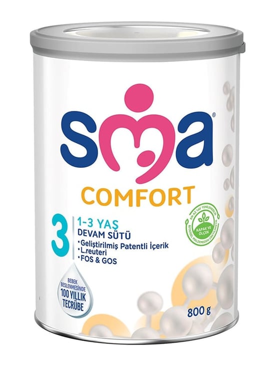 Sma Comfort 3 Devam Sütü 800 Gr