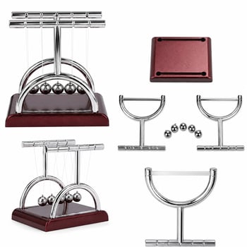 İ12-258 Balance Balls ( Orta ) Newton & Metal Denge Topları ( Masa Üstü )
