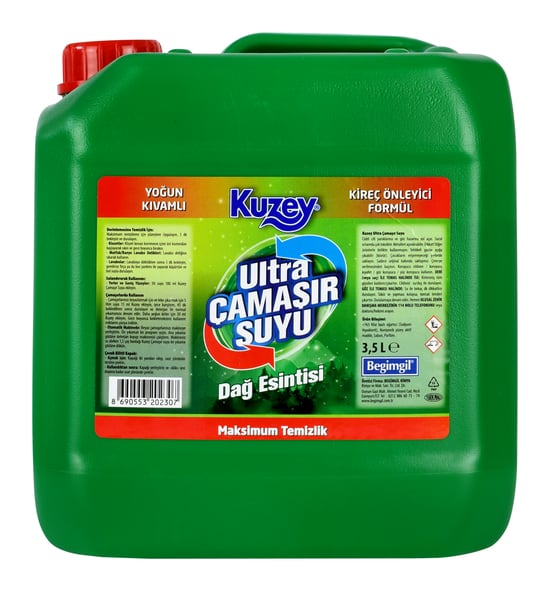 Kuzey Çamaşır Suyu Ultra Dağ Esintisi 3.5 Lt