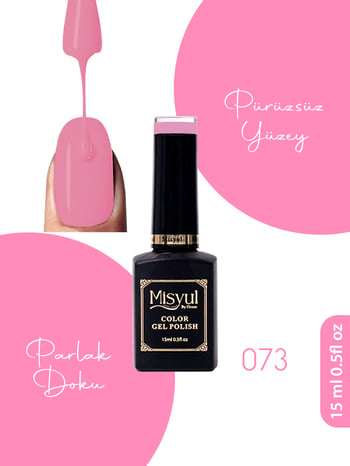 Misyul Uv Led Kalıcı Oje Nail Art 15 Ml 073