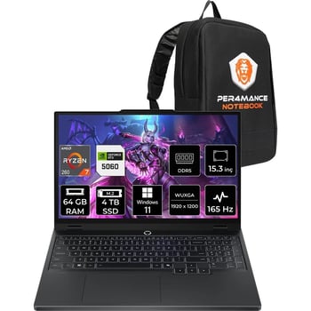 Lenovo Legion 5 Ryzen 7 260 RTX 5060 8GB 64GB RAM 4TB SSD 15.3" FHD+ 165Hz Win11 Pro 83M00070TRP461 