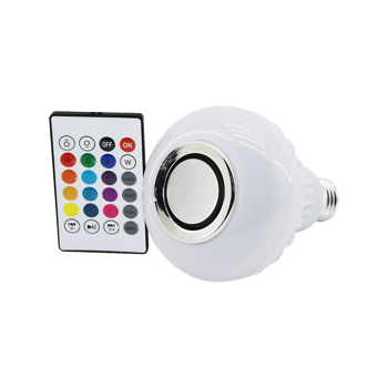 Winnboss Wn-1156 (2in1) (kumandalı Rgb Led Ampul & Bluetooth Hoparlör Müzik Çalar) (led=7w & Hoparlör=3w)