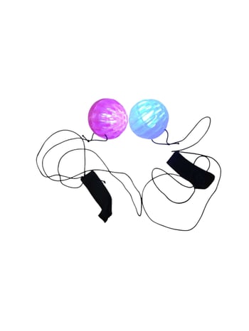 Adm022 Işıklı Zıplayan El Tutma Aparatlı Top