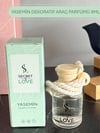 Secret Of Love Premium Yasemin Oto/araç Kokusu – Uzun Süre Ferahlık 8 Ml