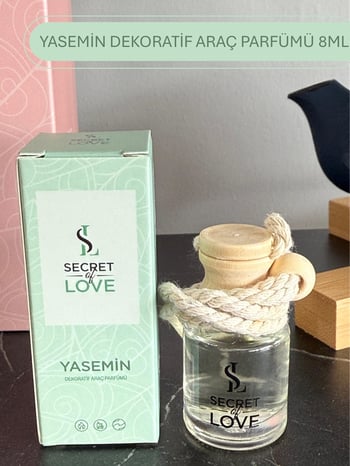 Secret Of Love Premium Yasemin Oto/araç Kokusu – Uzun Süre Ferahlık 8 Ml