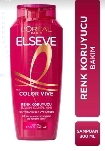 Elseve Color Vive Renk Koruyucu Bakım Şampuanı 300 Ml