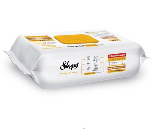 Sleepy Yüzey Temizlik Havlusu  Yüzey Temizleyici 100'lü Arap Sabun Katkılı