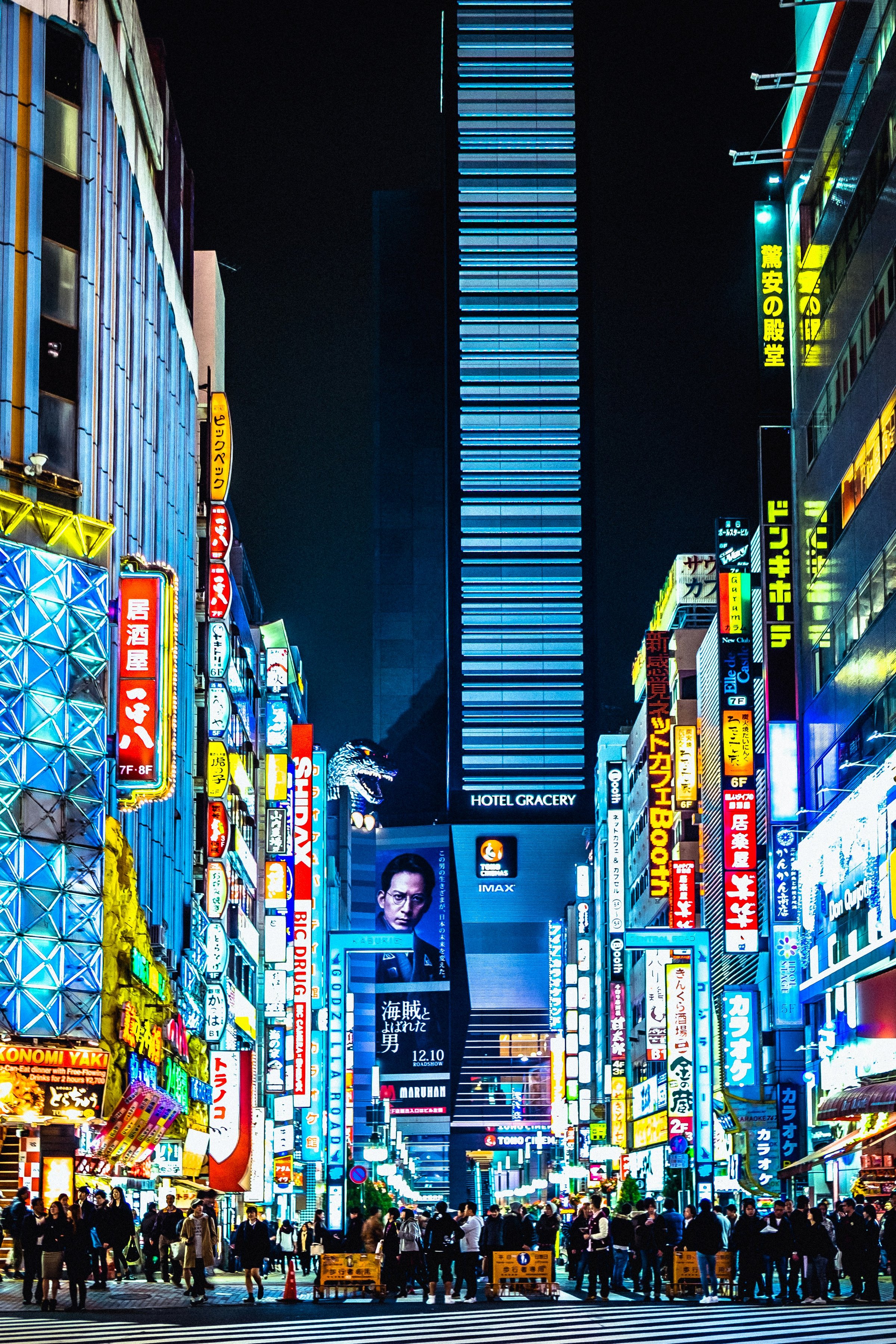 Tokyo cityscape at night