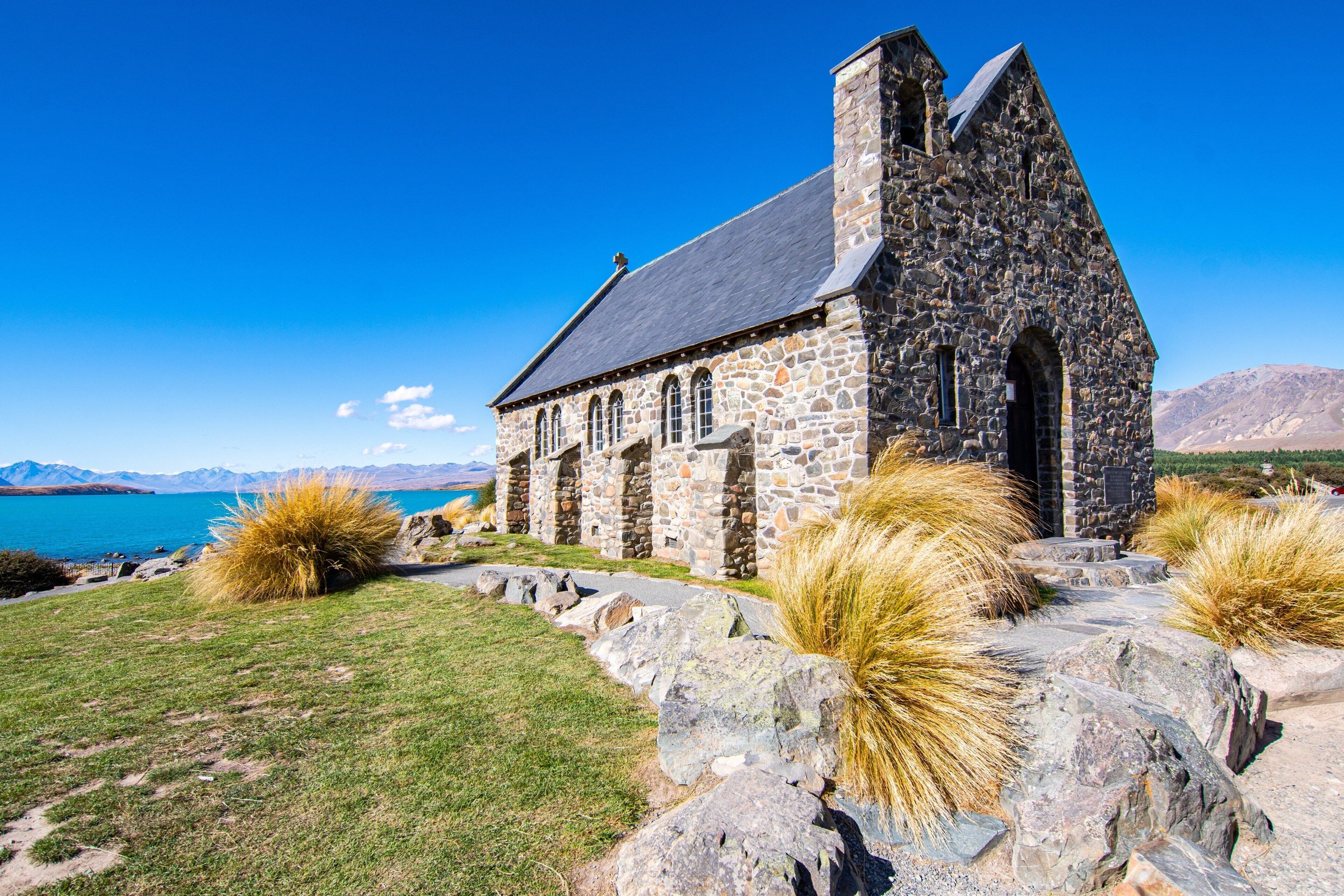 Gereja Good Shepherd di Danau Tekapo