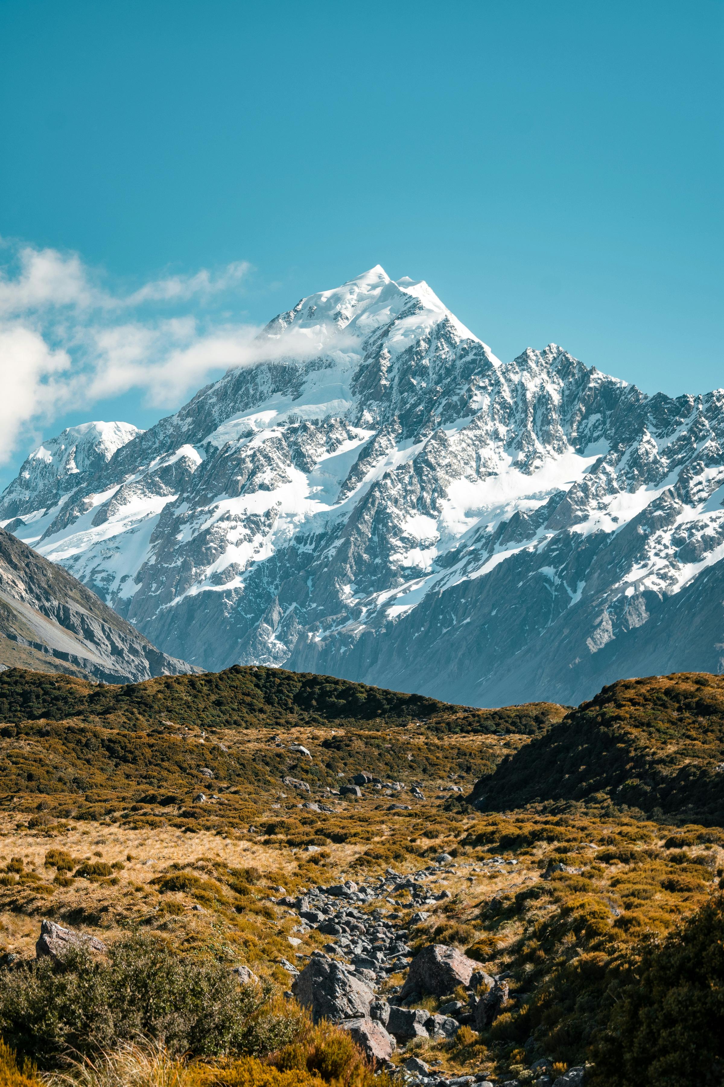 Pegunungan Aoraki Mount Cook, Selandia Baru