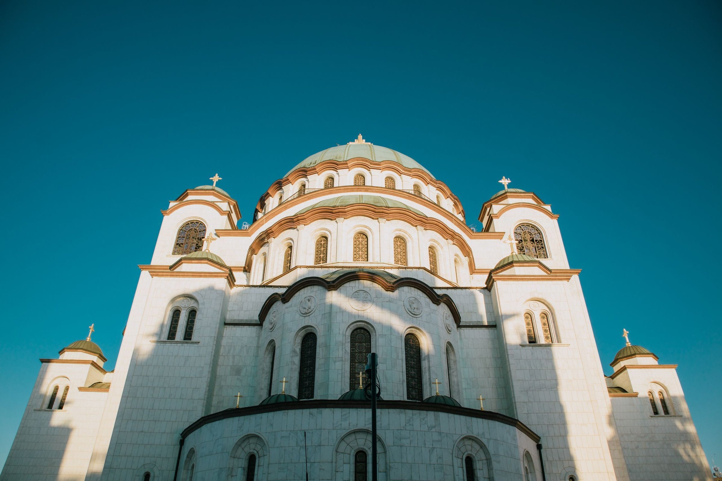 Kuil Saint Sava di Belgrade