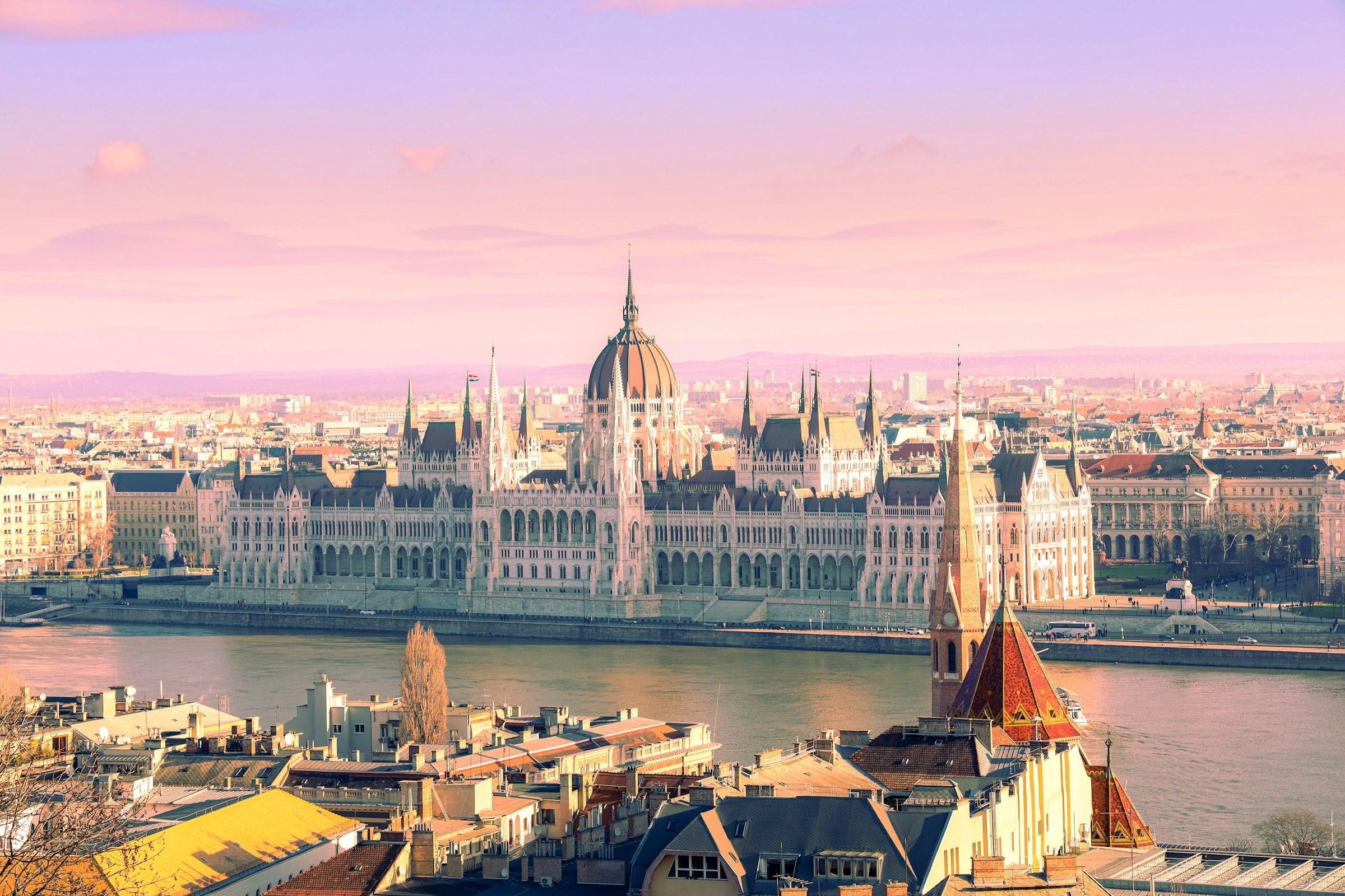 Panorama alam di Europe travel