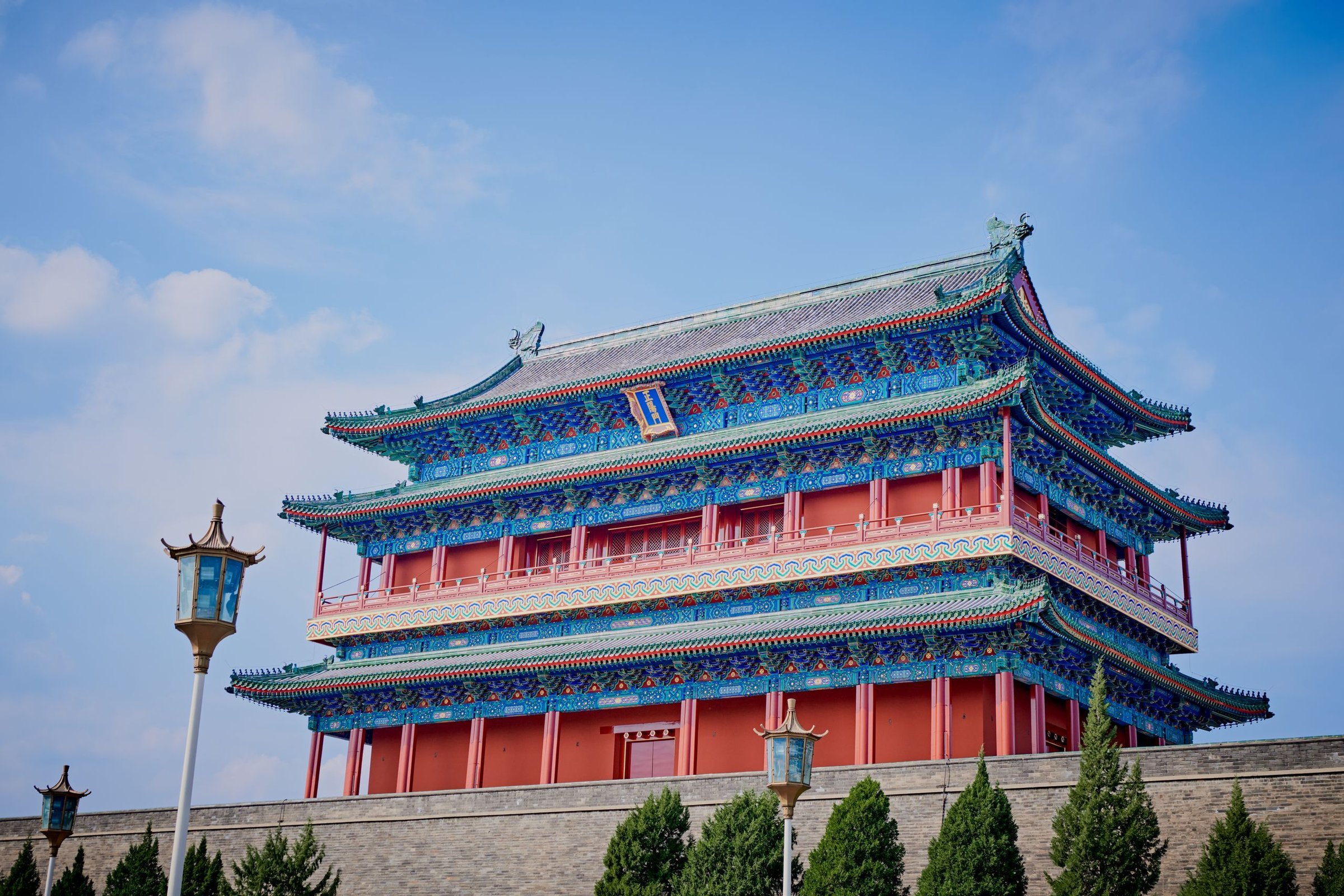 Gerbang Qianmen di Beijing