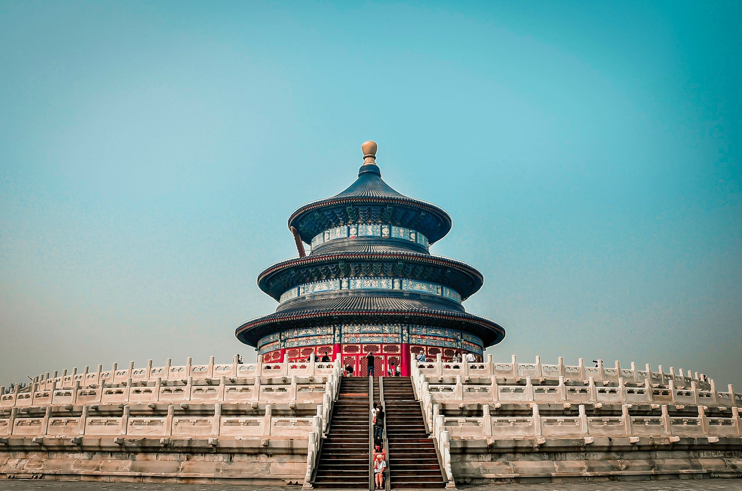 Panorama: Pemandangan Beijing, China