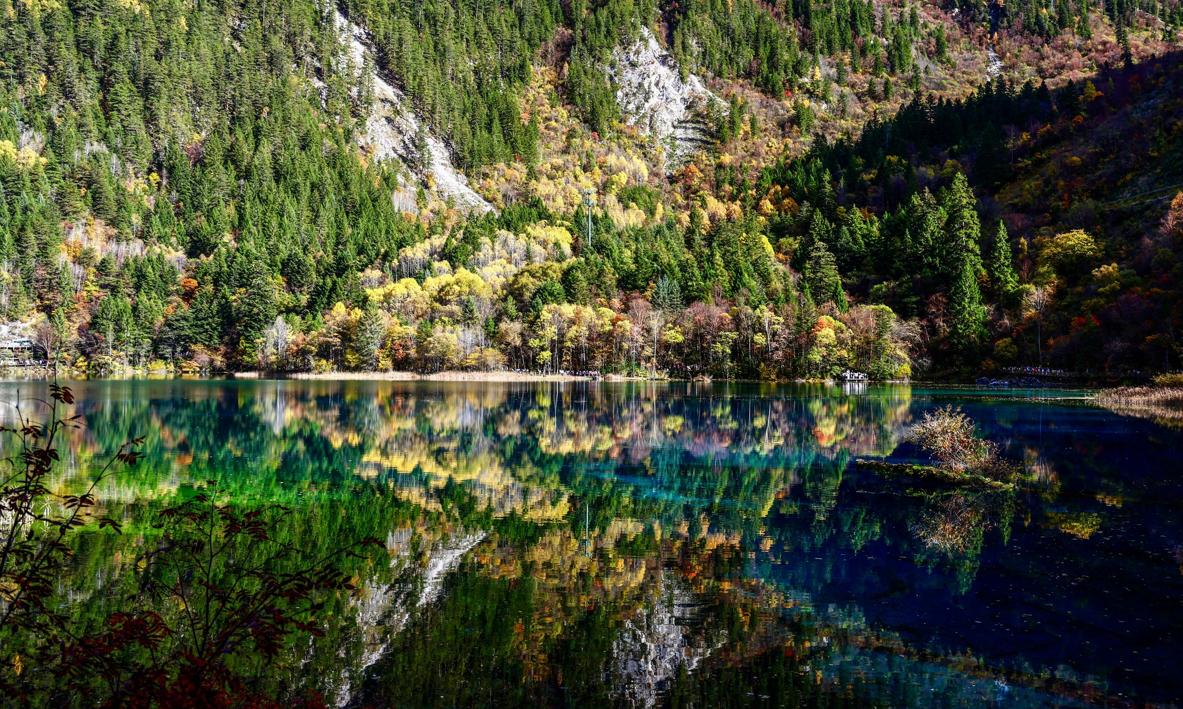Jiuzhaigou autumn foliage China