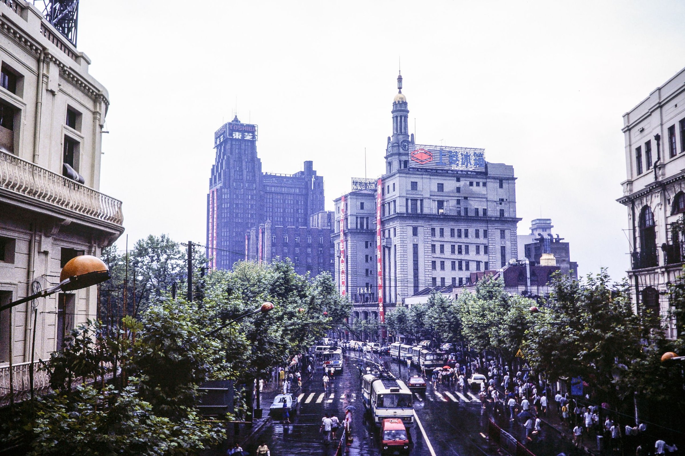 Pemandangan Shanghai, China