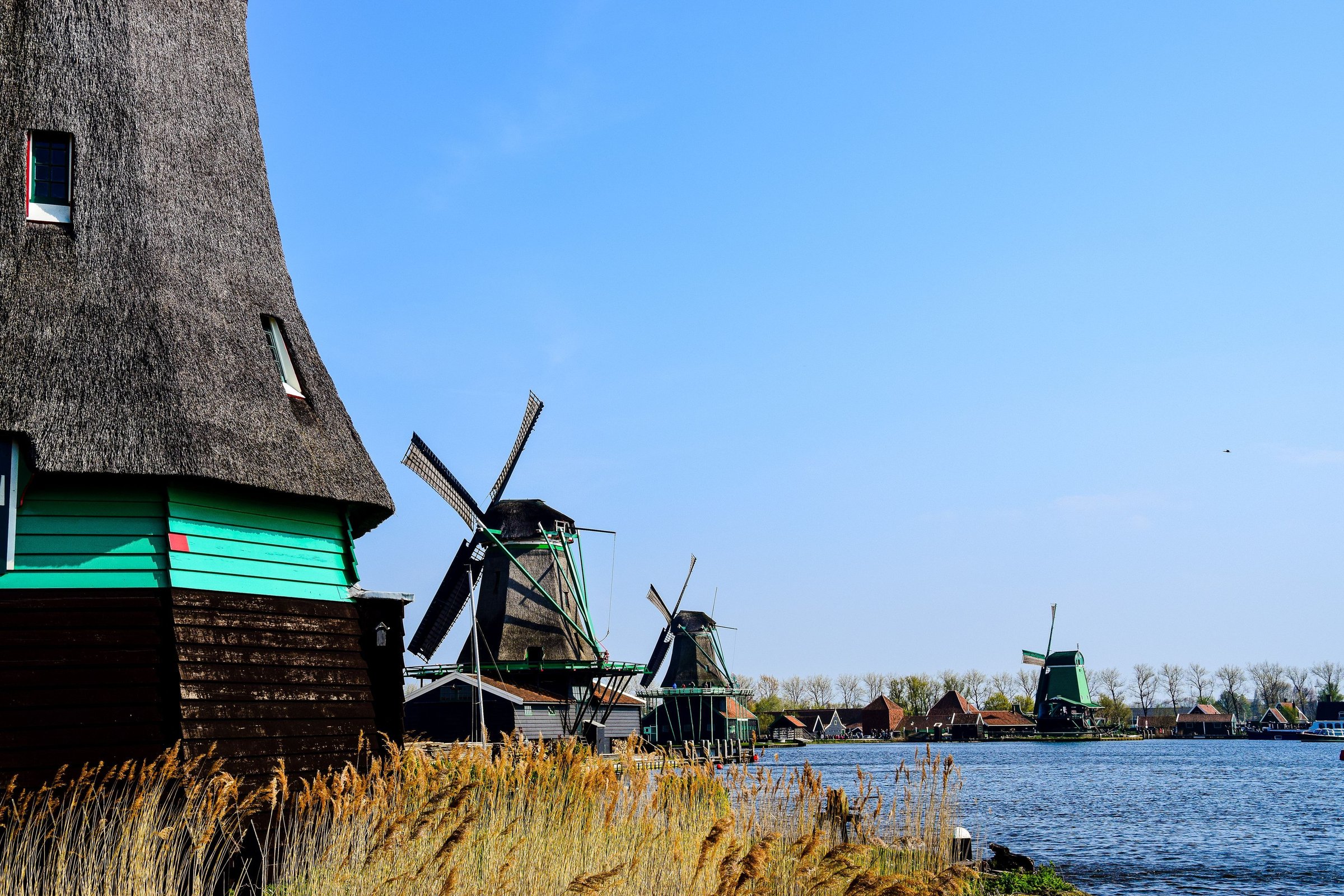 Kincir angin Zaanse Schans di Belanda