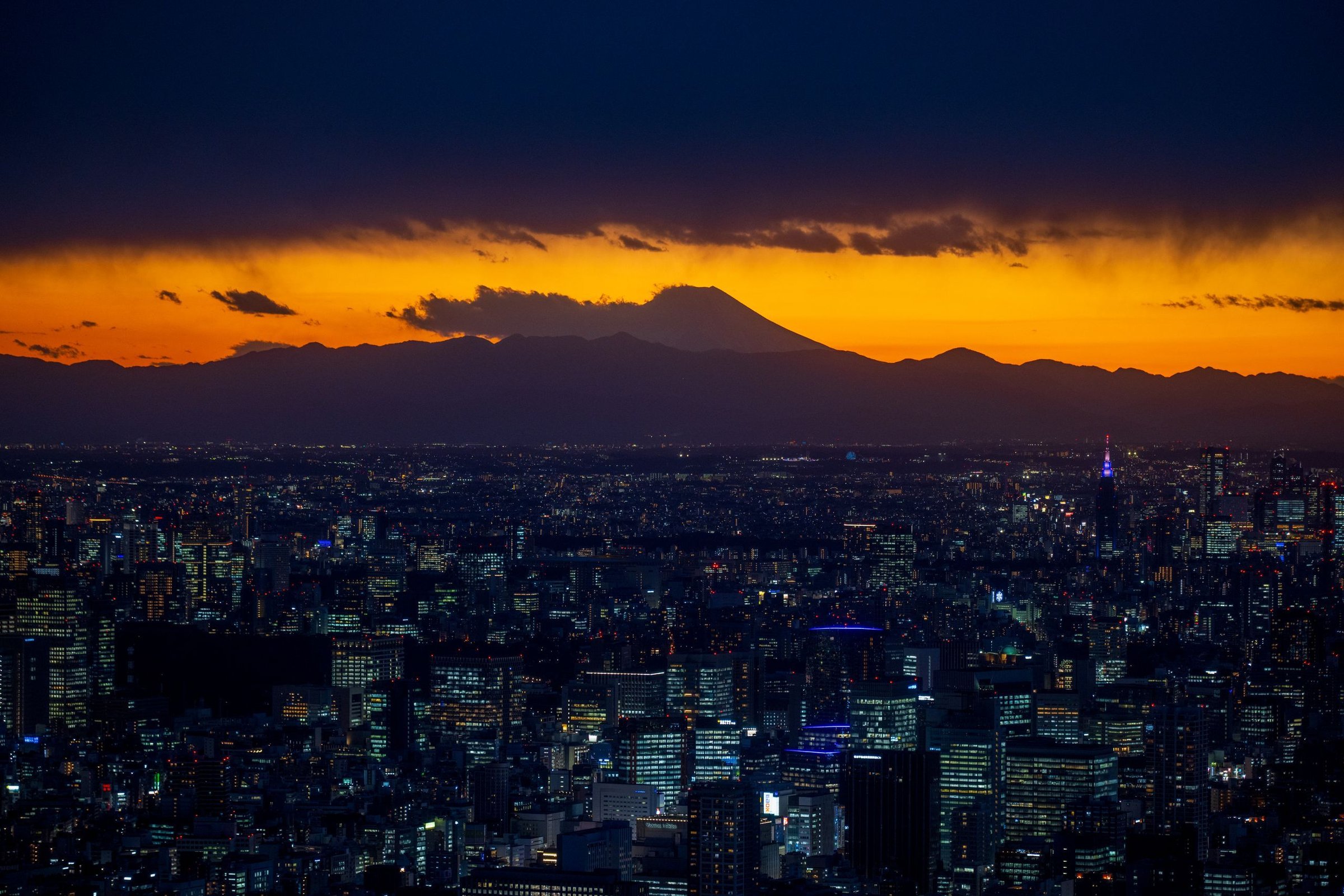 Pemandangan Tokyo, Jepang