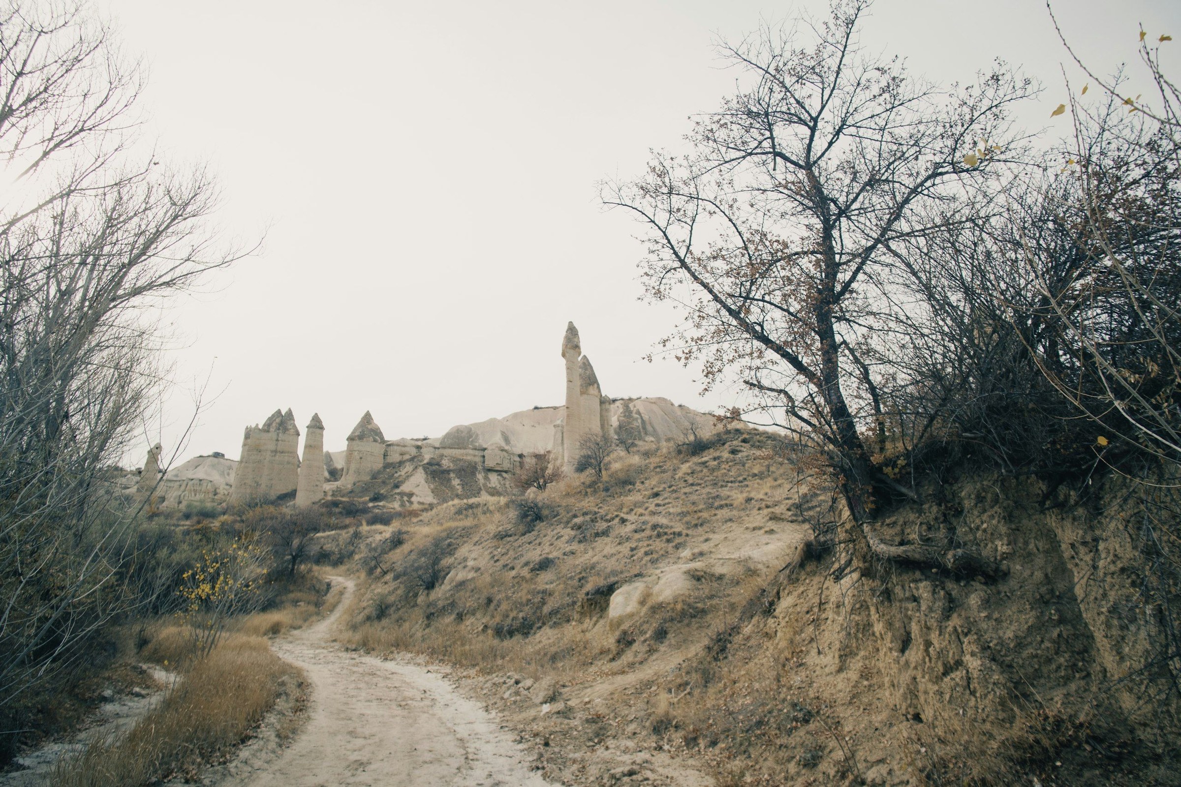 Panorama: Pemandangan Cappadocia, Turki