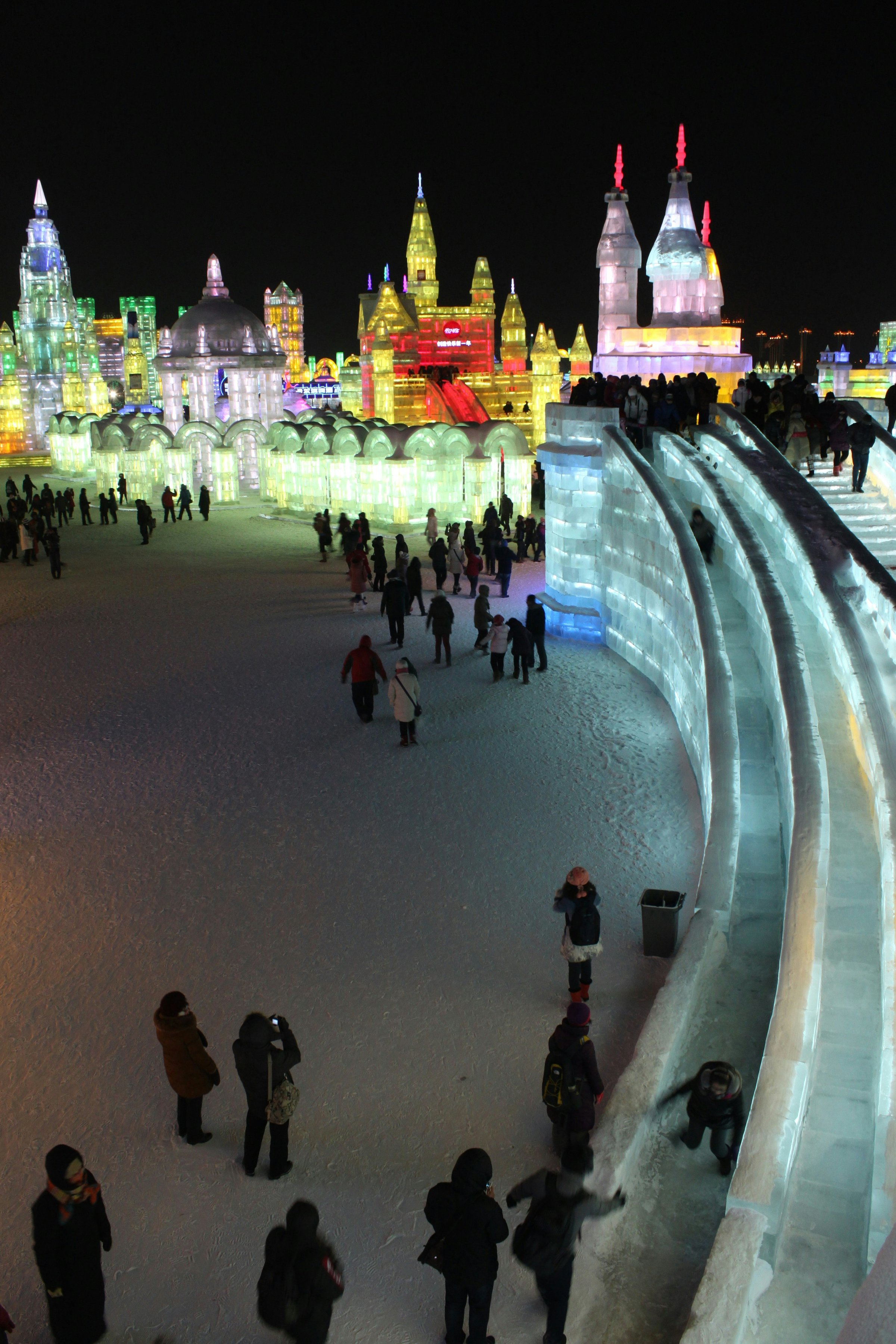 Beijing Forbidden City winter snow