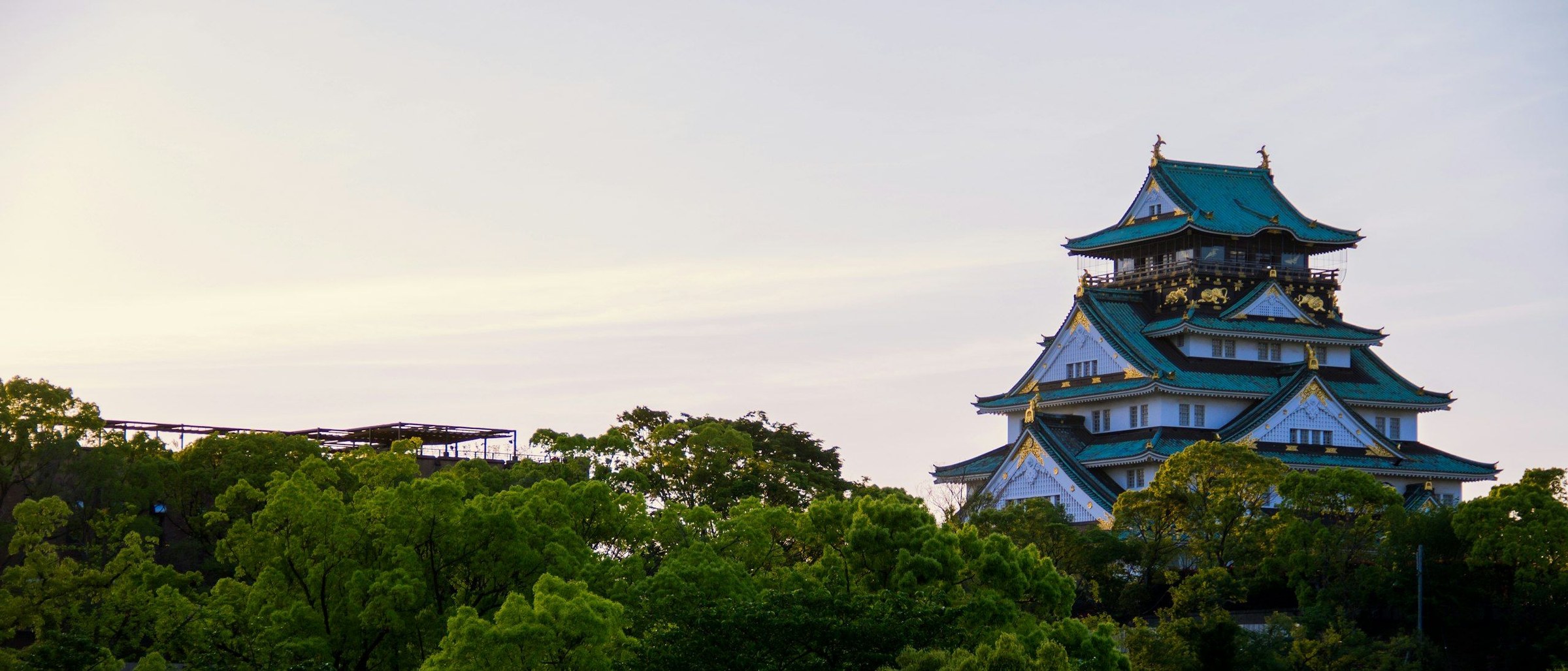 Panorama: Pemandangan Osaka, Jepang