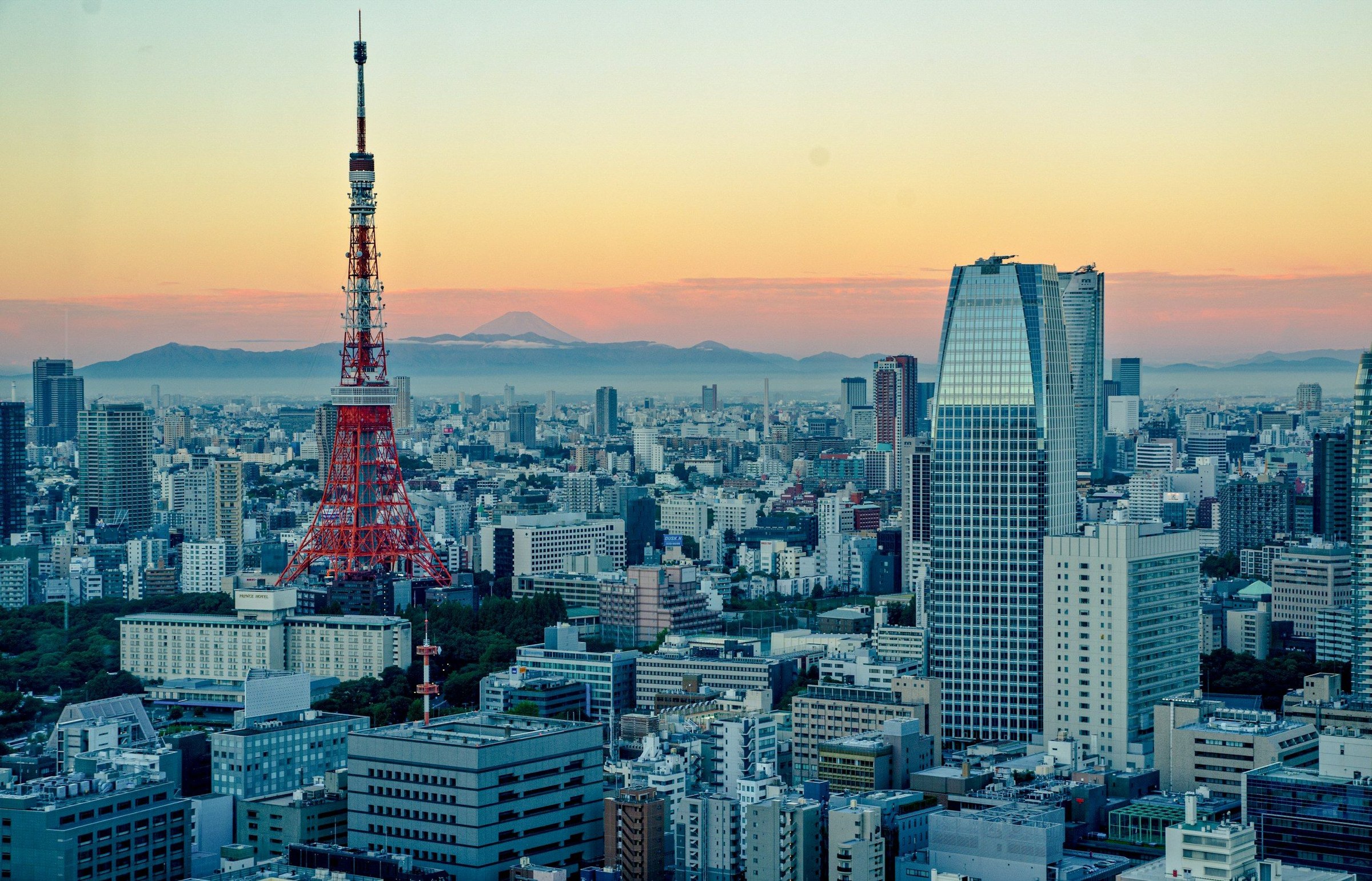Panorama: Pemandangan Tokyo, Jepang